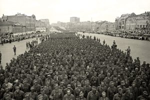 Парад побеждённых в Москве